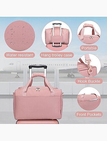 Set de valises - 65x44x25.5 cm abs 4 roulettes serrure tsa - kono