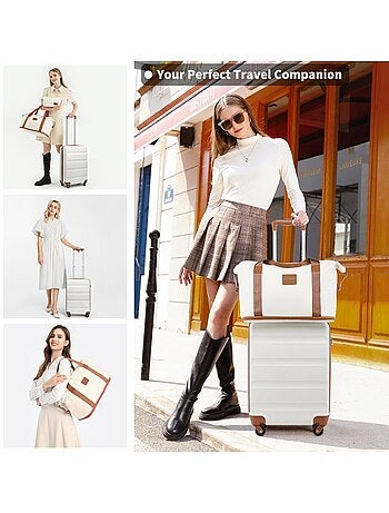 Set de valises - 75x51x28 cm abs 63 l à code - kono