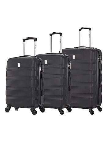 Set de Valises 3 Pièces | Cabine + Moyenne + Grande | Serrure Intégrée | CELIMS France