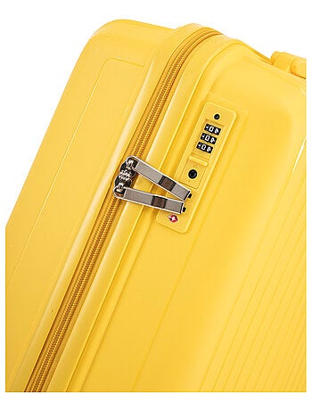 Set de Valises 3 Pièces | Cabine + Moyenne + Grande en Polypropylène | Serrure TSA | CELIMS France