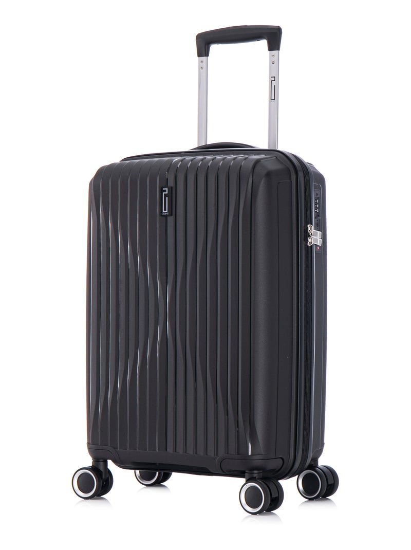 Set de Valises 3 Pièces | Cabine + Moyenne + Grande  en Polypropylène | Serrure TSA | CELIMS France Beige - Kiabi