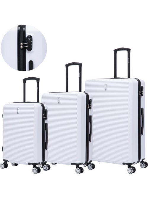 Set de Valises 3 Pièces | Cabine + Moyenne + Grande | Modèle Weekend | CELIMS France - Kiabi