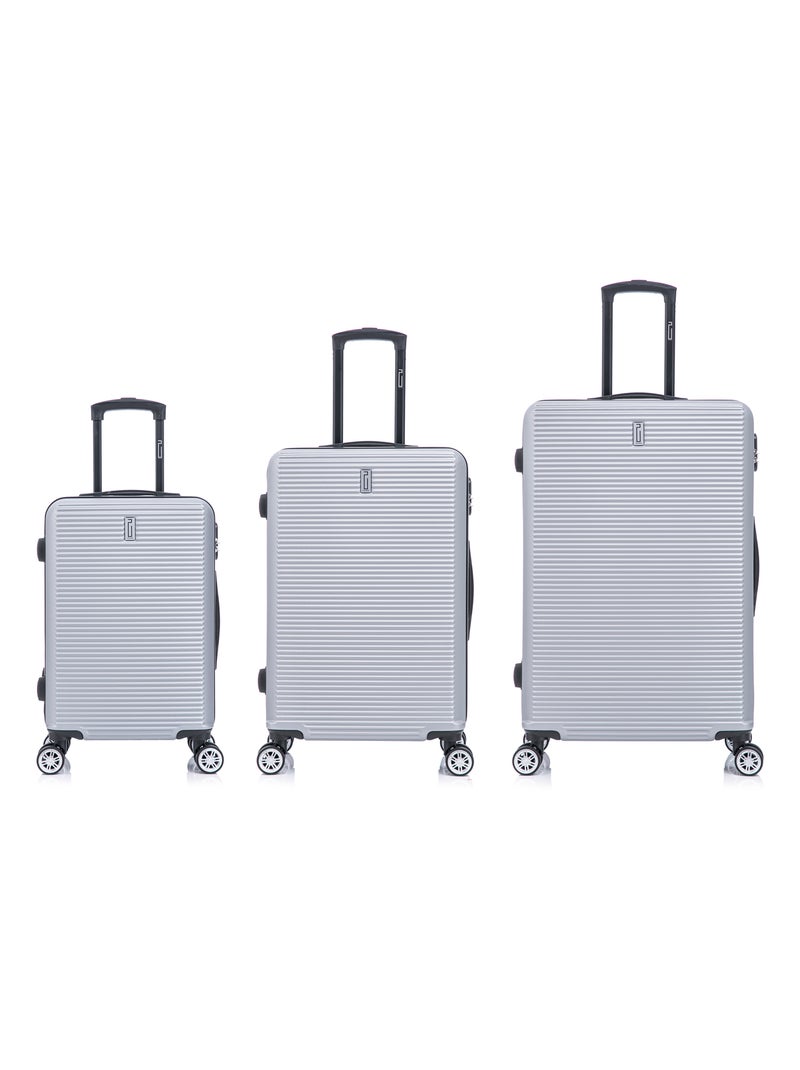 Set de Valises 3 Pièces | Cabine + Moyenne + Grande | Modèle Weekend | CELIMS France Gris - Kiabi