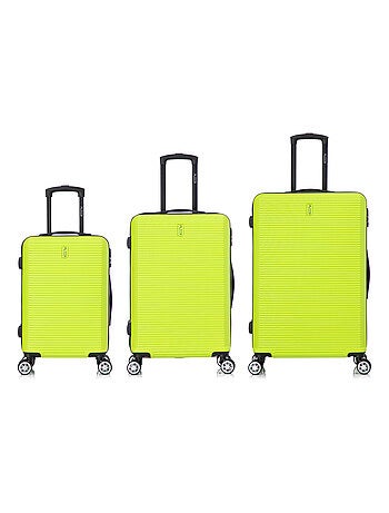 Set de Valises 3 Pièces | Cabine + Moyenne + Grande | Modèle Weekend | CELIMS France