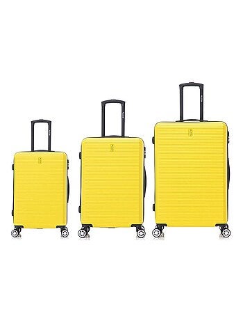 Set de Valises 3 Pièces | Cabine + Moyenne + Grande | Modèle Weekend | CELIMS France