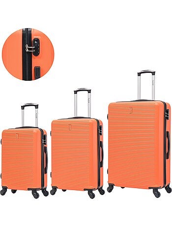 Set de Valises 3 Pièces | Cabine + Moyenne + Grande | Modèle Weekend | CELIMS France