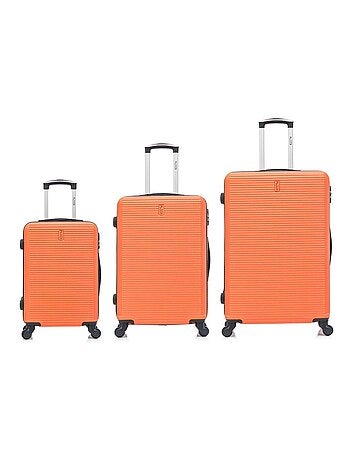 Set de Valises 3 Pièces | Cabine + Moyenne + Grande | Modèle Weekend | CELIMS France