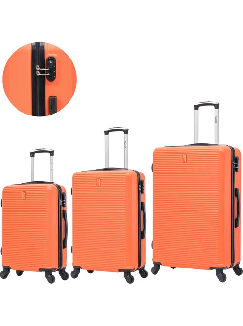 Set de Valises 3 Pièces | Cabine + Moyenne + Grande | Modèle Weekend | CELIMS France - Kiabi Set de Valises 3 Pièces | Cabine + Moyenne + Grande | Modèle Weekend | CELIMS France - Kiabi