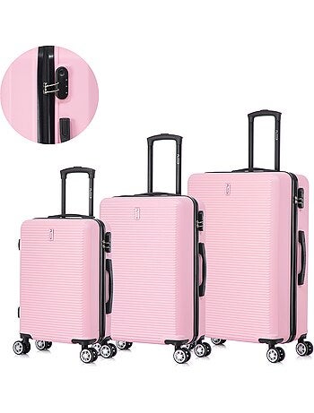 Set de Valises 3 Pièces | Cabine + Moyenne + Grande | Modèle Weekend | CELIMS France