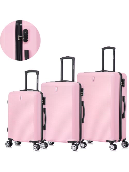 Set de Valises 3 Pièces | Cabine + Moyenne + Grande | Modèle Weekend | CELIMS France - Kiabi Set de Valises 3 Pièces | Cabine + Moyenne + Grande | Modèle Weekend | CELIMS France - Kiabi