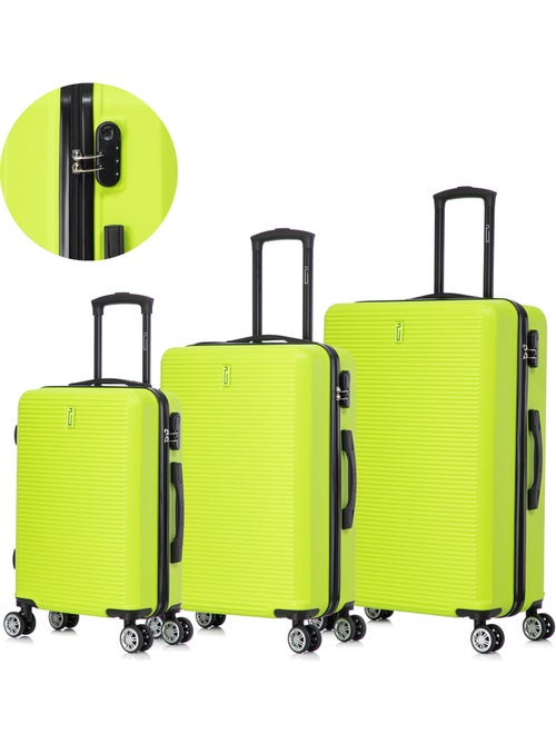 Set de Valises 3 Pièces | Cabine + Moyenne + Grande | Modèle Weekend | CELIMS France - Kiabi Set de Valises 3 Pièces | Cabine + Moyenne + Grande | Modèle Weekend | CELIMS France - Kiabi