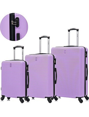 Set de Valises 3 Pièces | Cabine + Moyenne + Grande | Modèle Weekend | CELIMS France