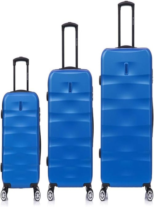 Set de Valises 3 Pièces | Cabine + Moyenne + Grande | Serrure Intégrée | CELIMS France - Kiabi