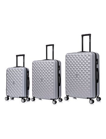 Set de Valises 3 Pièces | Cabine + Moyenne + Grande | Serrure Intégrée | CELIMS France