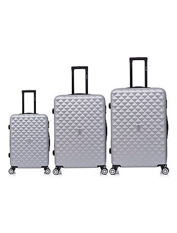 Set de Valises 3 Pièces | Cabine + Moyenne + Grande | Serrure Intégrée | CELIMS France