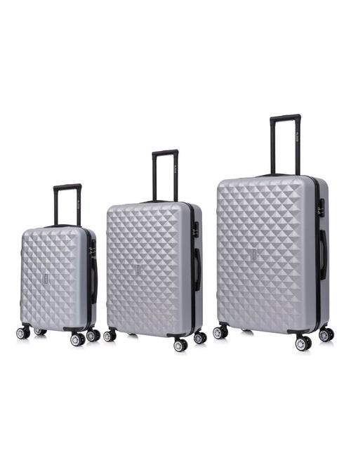 Set de Valises 3 Pièces | Cabine + Moyenne + Grande | Serrure Intégrée | CELIMS France - Kiabi