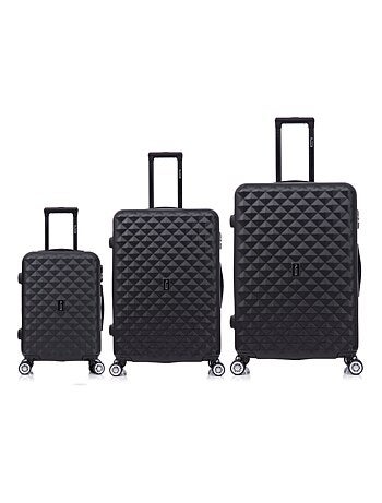 Set de Valises 3 Pièces | Cabine + Moyenne + Grande | Serrure Intégrée | CELIMS France