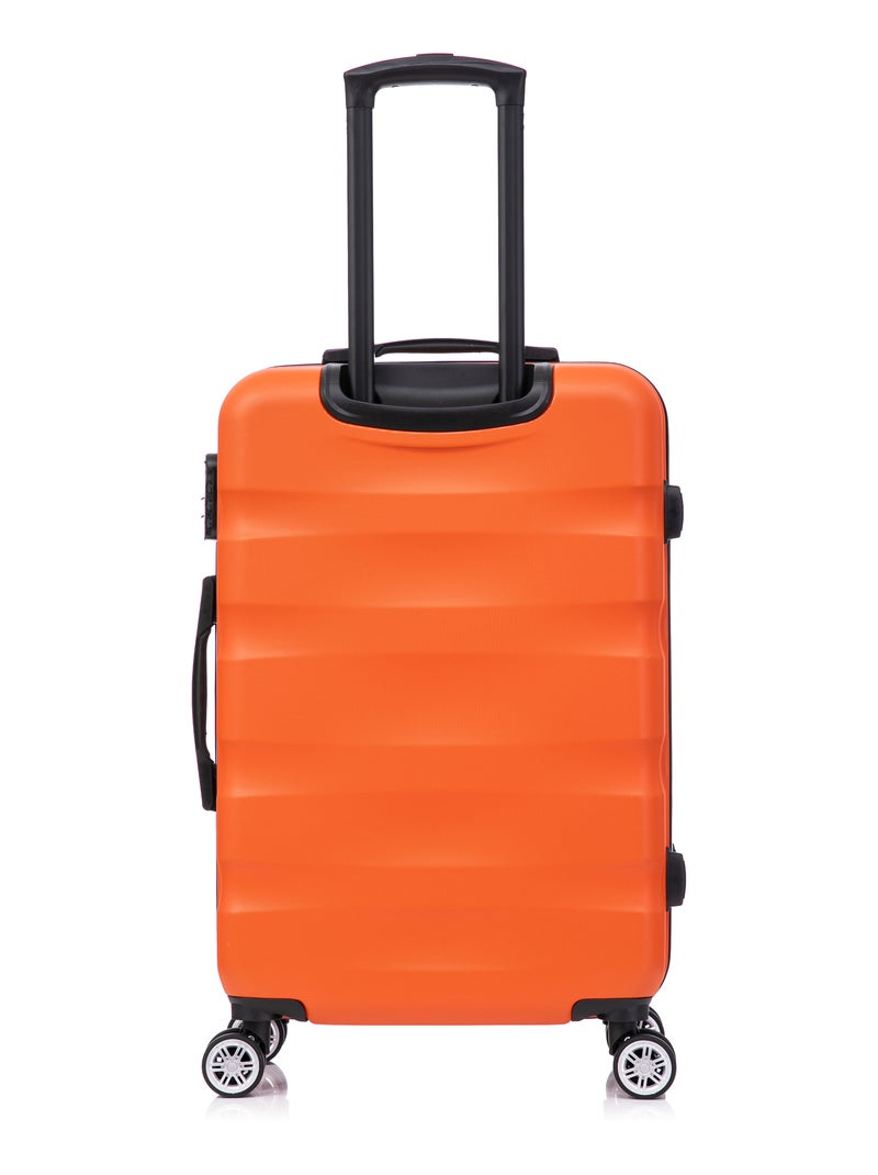 Set de Valises 3 Pièces | Cabine + Moyenne + Grande | Serrure Intégrée | CELIMS France Orange - Kiabi
