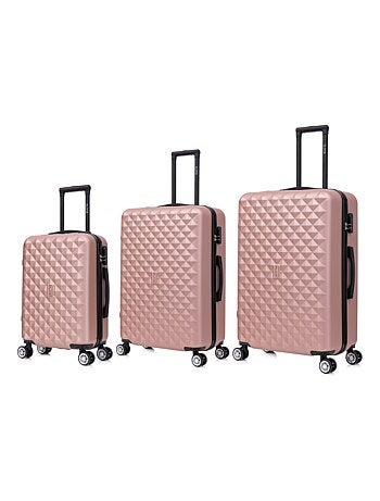 Set de Valises 3 Pièces | Cabine + Moyenne + Grande | Serrure Intégrée | CELIMS France