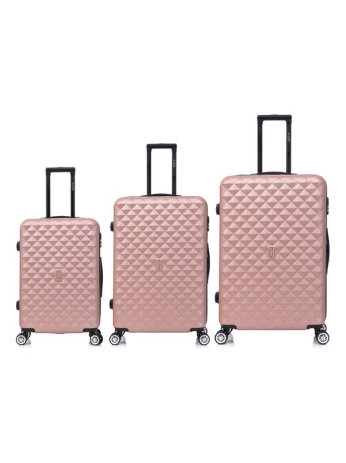 Set de Valises 3 Pièces | Cabine + Moyenne + Grande | Serrure Intégrée | CELIMS France - Kiabi Set de Valises 3 Pièces | Cabine + Moyenne + Grande | Serrure Intégrée | CELIMS France - Kiabi