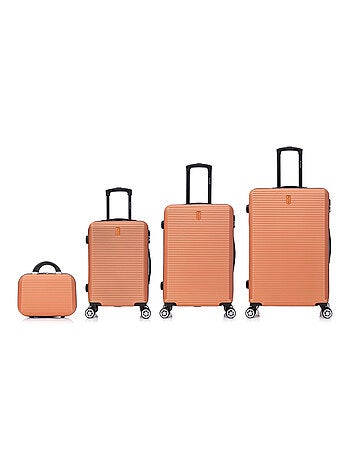 Set de Valises 4 Pièces | Cabine + Moyenne + Grande + Vanity | Modèle Weekend | CELIMS France