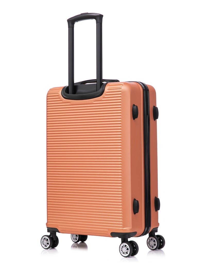 Set de Valises 4 Pièces | Cabine + Moyenne + Grande +  Vanity | Modèle Weekend | CELIMS France Corail - Kiabi