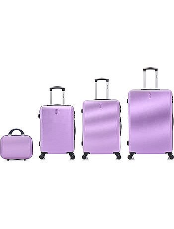 Set de Valises 4 Pièces | Cabine + Moyenne + Grande + Vanity | Modèle Weekend | CELIMS France