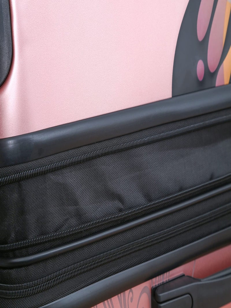 Set de Valises 4 Pièces | Cabine + Moyenne + Grande + Vanity | Valise Polycarbonate | CELIMS France Rose - Kiabi