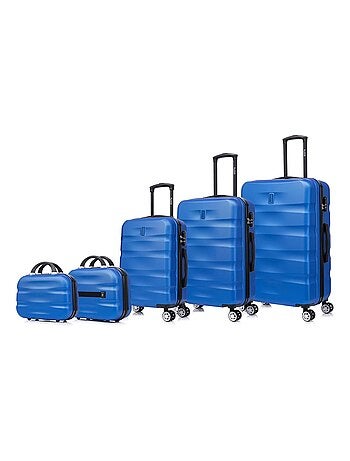 Set de Valises 5 Pièces | Cabine + Moyenne + Grande + 2 Vanity | CELIMS France