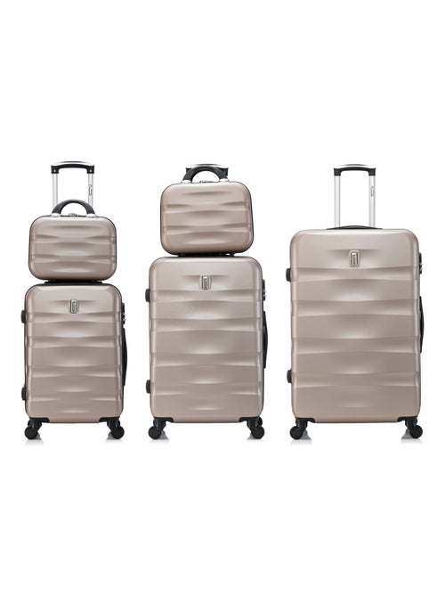 Set de Valises 5 Pièces | Cabine + Moyenne + Grande + 2 Vanity | CELIMS France - Kiabi