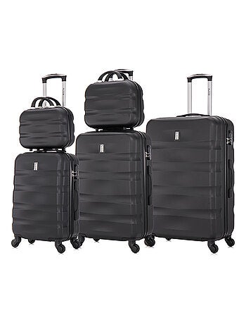 Set de Valises 5 Pièces | Cabine + Moyenne + Grande + 2 Vanity | CELIMS France