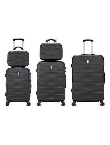 Set de Valises 5 Pièces | Cabine + Moyenne + Grande + 2 Vanity | CELIMS France