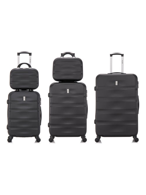 Set de Valises 5 Pièces | Cabine + Moyenne + Grande + 2 Vanity | CELIMS France - Kiabi