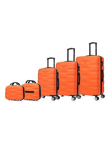 Set de Valises 5 Pièces | Cabine + Moyenne + Grande + 2 Vanity | CELIMS France