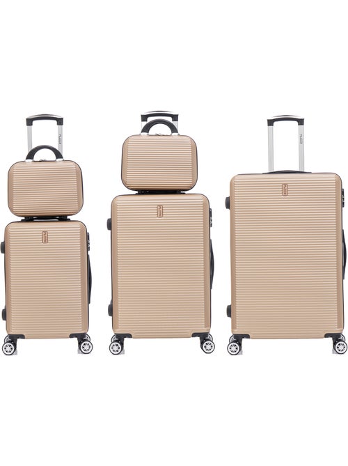 Set de Valises 5 Pièces | Cabine + Moyenne + Grande + 2 Vanity | Modèle Weekend | CELIMS France - Kiabi