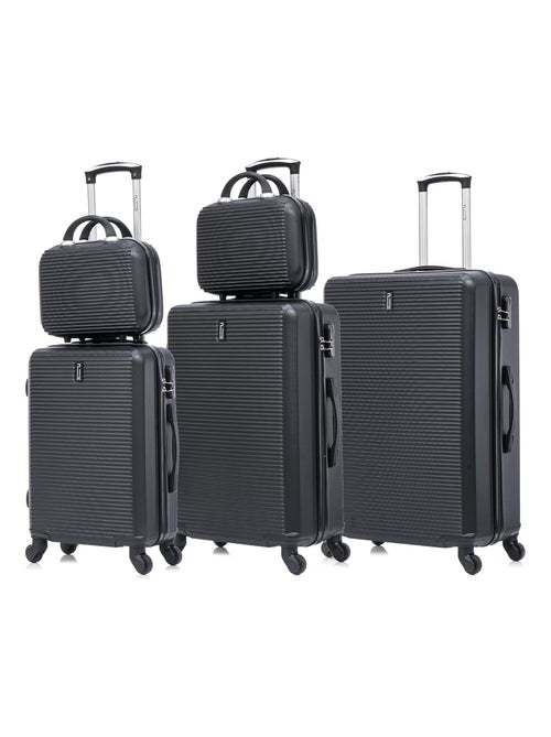 Set de Valises 5 Pièces | Cabine + Moyenne + Grande + 2 Vanity | Modèle Weekend | CELIMS France - Kiabi
