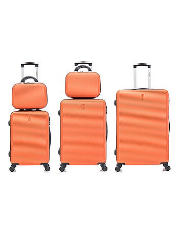 Set de Valises 5 Pièces | Cabine + Moyenne + Grande + 2 Vanity | Modèle Weekend | CELIMS France