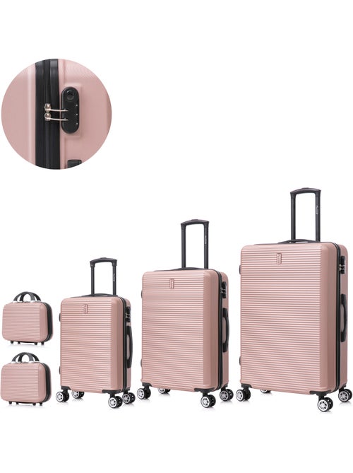 Set de Valises 5 Pièces | Cabine + Moyenne + Grande + 2 Vanity | Modèle Weekend | CELIMS France - Kiabi Set de Valises 5 Pièces | Cabine + Moyenne + Grande + 2 Vanity | Modèle Weekend | CELIMS France - Kiabi
