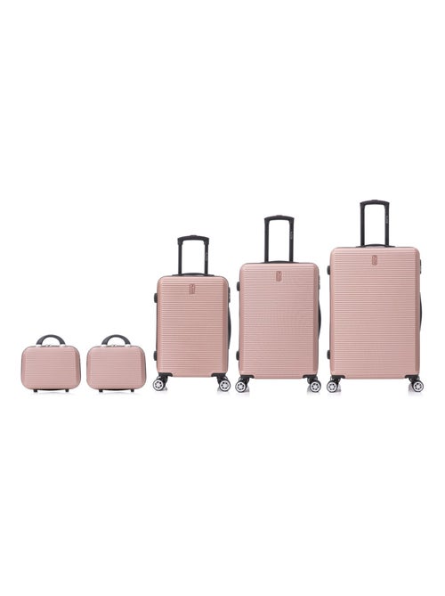 Set de Valises 5 Pièces | Cabine + Moyenne + Grande + 2 Vanity | Modèle Weekend | CELIMS France - Kiabi Set de Valises 5 Pièces | Cabine + Moyenne + Grande + 2 Vanity | Modèle Weekend | CELIMS France - Kiabi
