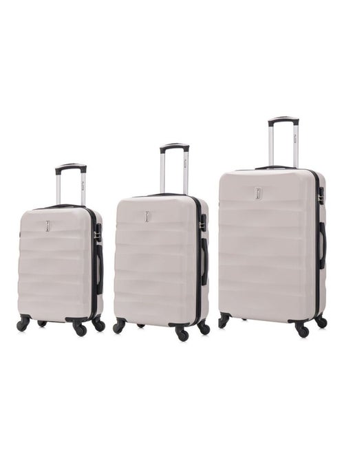 Set de Valises 5 Pièces | Cabine + Moyenne + Grande + 2 Vanity | Serrure Intégrée | CELIMS France - Kiabi Set de Valises 5 Pièces | Cabine + Moyenne + Grande + 2 Vanity | Serrure Intégrée | CELIMS France - Kiabi