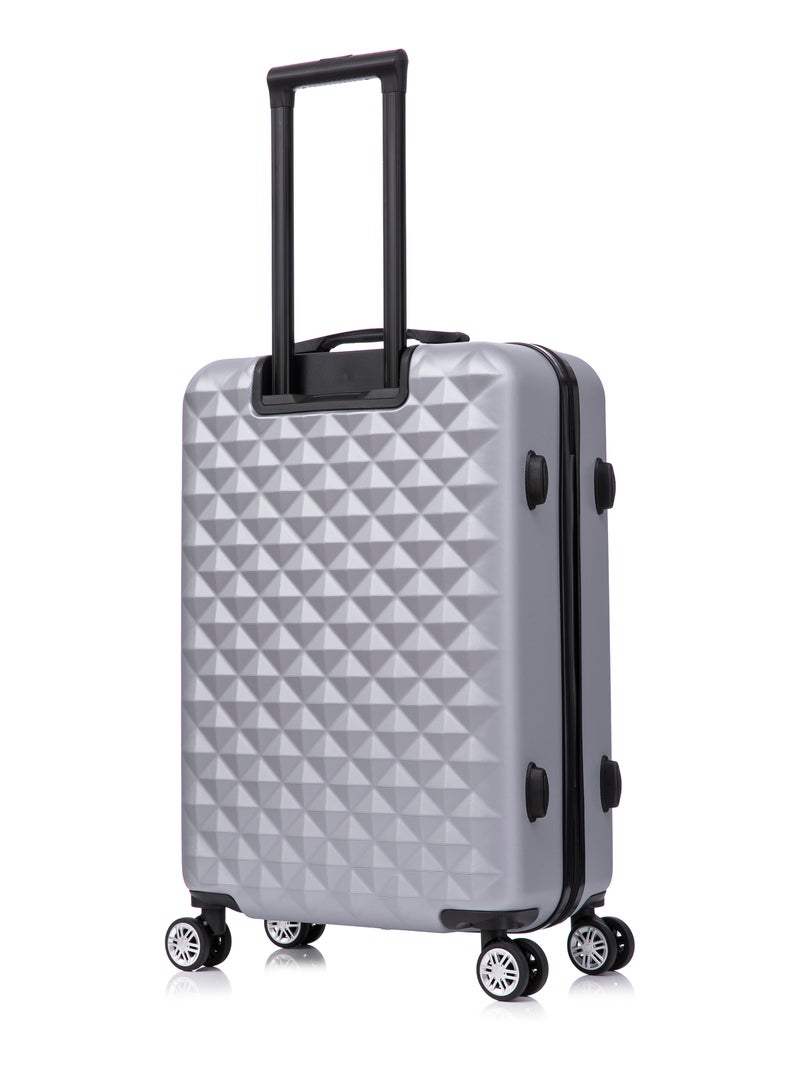 Set de Valises 5 Pièces | Cabine + Moyenne + Grande + 2 Vanity | Serrure Intégrée | CELIMS France Gris - Kiabi