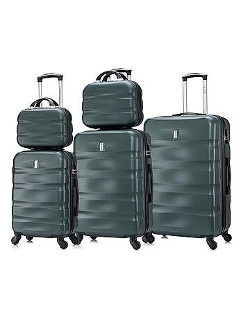 Set de Valises 5 Pièces | Cabine + Moyenne + Grande + 2 Vanity | CELIMS France