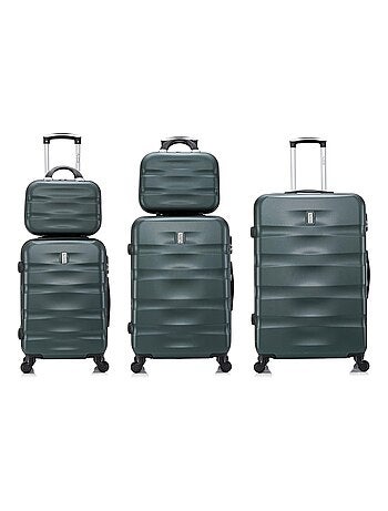 Set de Valises 5 Pièces | Cabine + Moyenne + Grande + 2 Vanity | CELIMS France