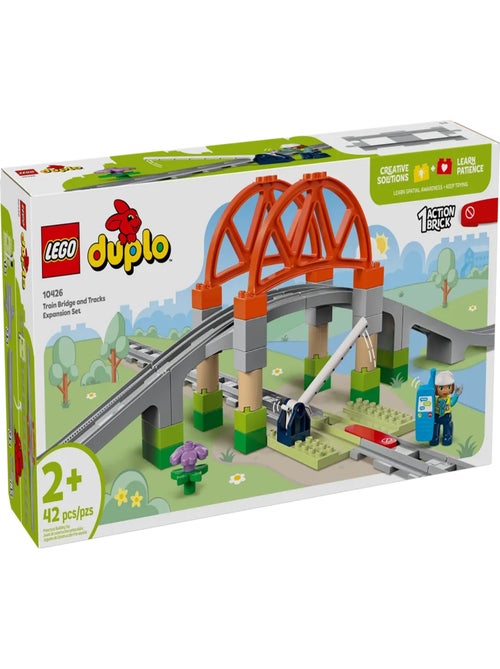 Set d'extension : Les rails et le pont du train - Kiabi