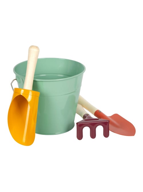 Set d'outils avec seau Tiny Garden - Kiabi