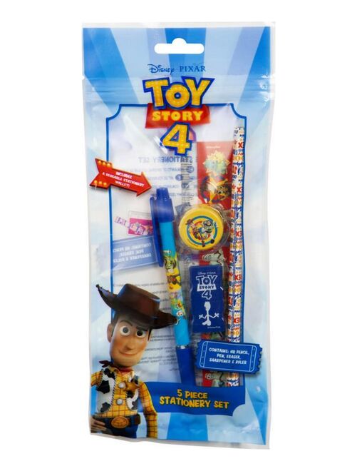 Set écolier Toy Story règle stylo crayon gomme taille crayon - Kiabi