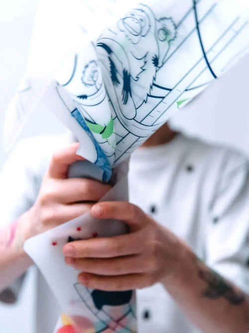 Set en silicone à colorier - Jungle - Kiabi
