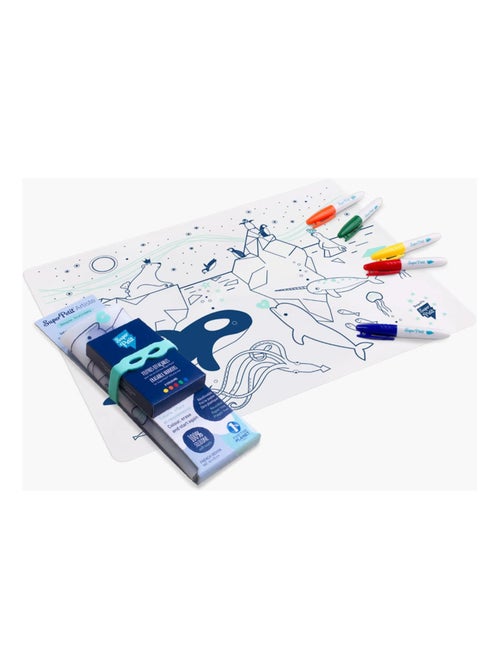 set en silicone a colorier Banquise - Kiabi