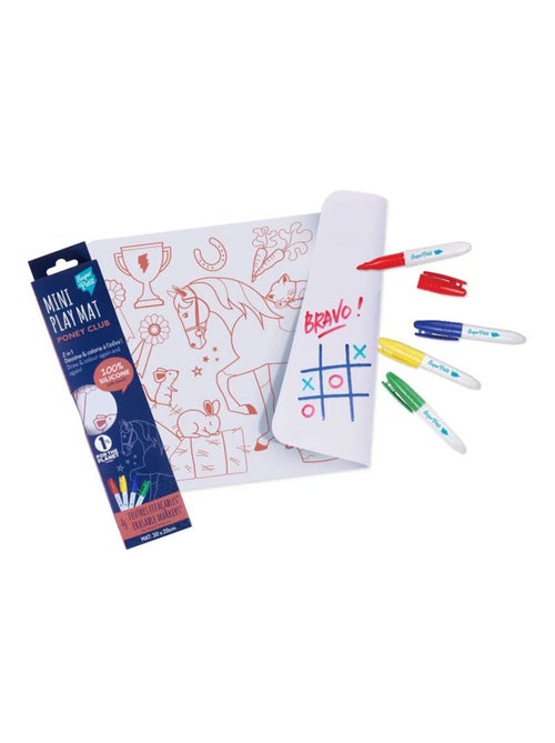 Set en silicone à colorier réversible - Mini Poney - Kiabi