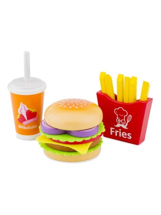 Set Fast Food en bois